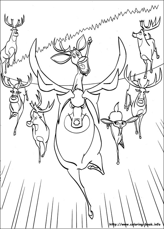 Open Season coloring picture